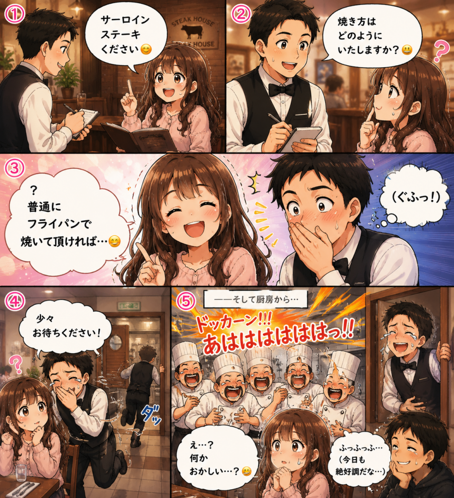 第三話「焼き方」